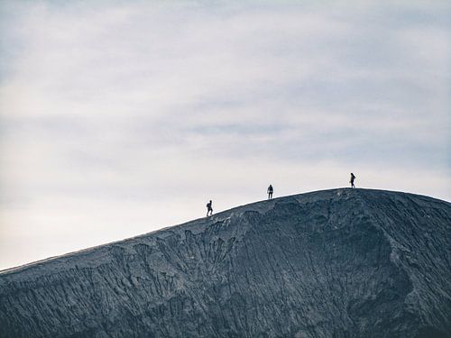 Marcher au bord du volcan Bromo