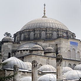Blauwe moskee in Istanbul van Gonnie van de Schans