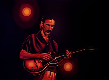 Peinture de Frank Zappa
