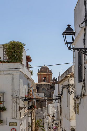 Stad Tarifa, Costa de la Luz, Cádiz, Andalusië, Spanje