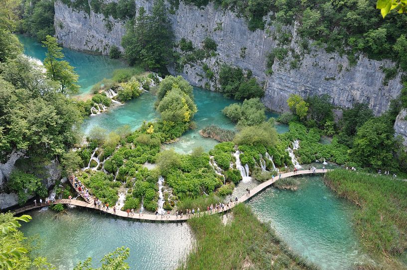 Lacs de Plitvice Croatie par Peter Mooij