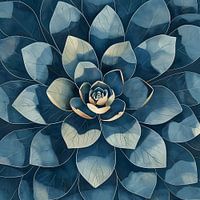 Blaue Oase