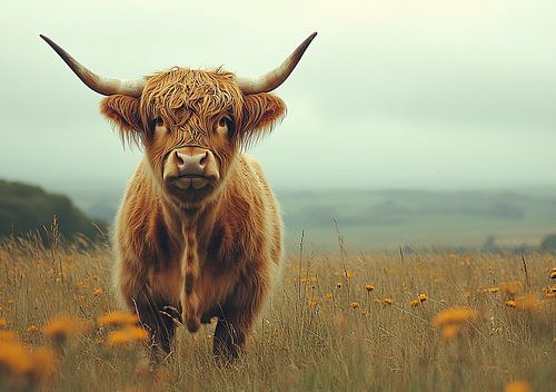 Hoogland koe Schots vee Schotse Hooglander Hoogland vee