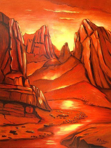 Canyon Landscape USA van Marita Zacharias