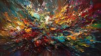 Abstract splash Art