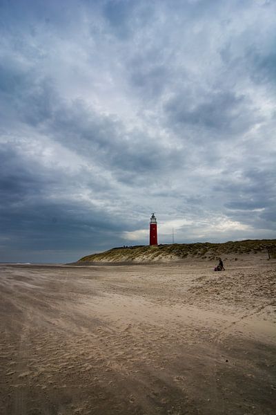 Storm op het strand 04 van Arjen Schippers