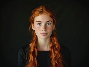 Geheimnisvolle Tiefe, junge Dame