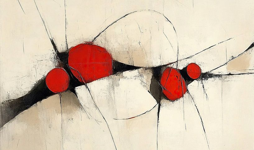 Minimalistisch Rood van Zen en Meer