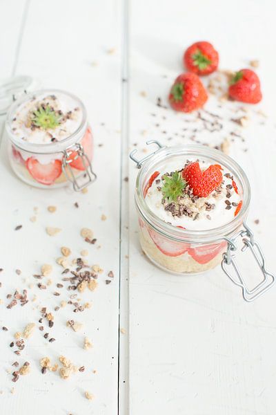 Strawberry trifle by Sam Loman
