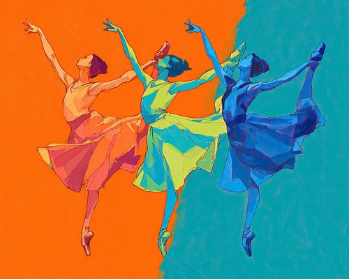 Dance Women by Wonderful Art