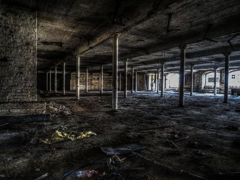 Abandoned factory Germany HDR by Natasja Martijn