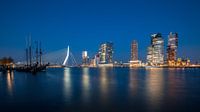 Panorama skyline Rotterdam: Wilhelminapier aan de Maas van Martijn Smeets thumbnail