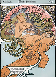 Zodiac Art Nouveau by Robert Lutz
