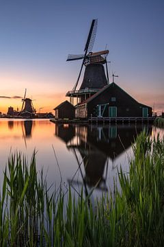 Zonsondergang in Nederland van Achim Thomae