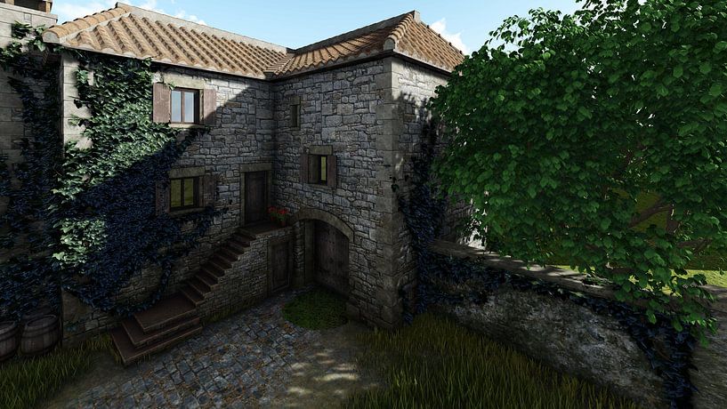 old landhouse 02b by HMS