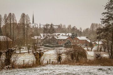 Simpelveld in de sneeuw von John Kreukniet