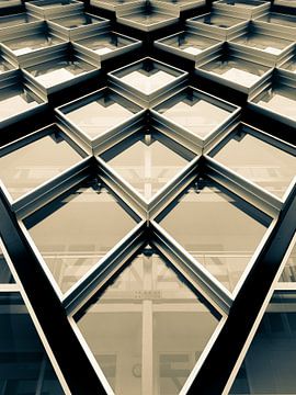 Abstract Photography Glass Facade Modern Building by Art By Dominic