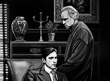 The Godfather painting by Paul Meijering