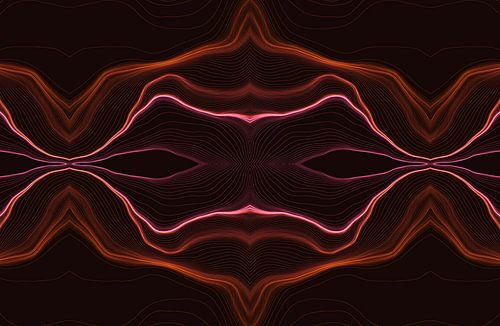 FLAME PINK LINE VIBES-F