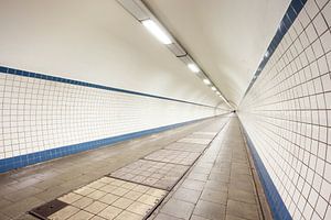 Der Sint-Annatunnel ist ein Fußgänger- und Fahrradtunnel