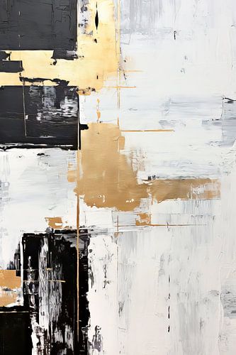 ABSTRACT KUNST Gestructureerde elegantie
