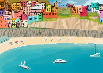 Amalfi coast by Mauli atelier