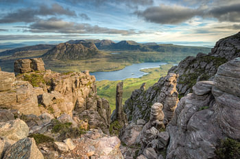 Uitzicht vanaf Stac Pollaidh #1