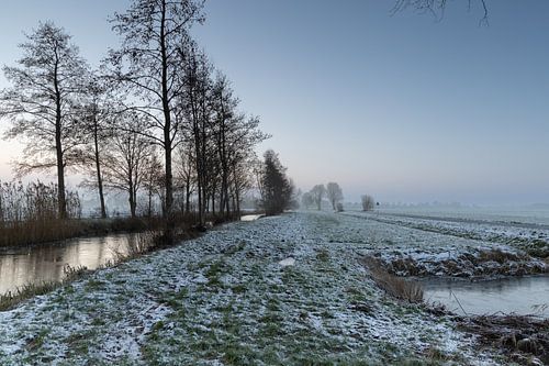 Alblasserwaard in een winters jasje