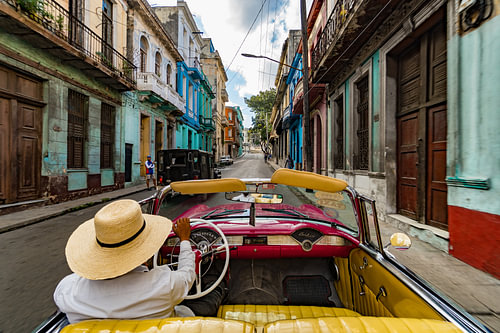 Taxifahrt in Havanna