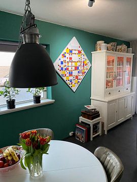 Photo de nos clients: Piet Mondrian. Victoire Boogie Woogie
