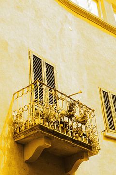 Goldene italienische Stadtbilder