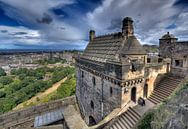Uitzicht op Edinburg vanaf het kasteel van Jan Kranendonk thumbnail