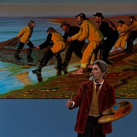 Peder Severin Krøyer Painting van Paul Meijering