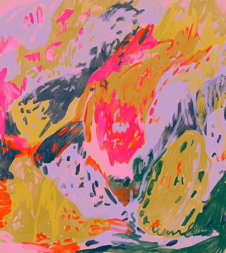 Summer Walk - digitale tekening van studio esther walter