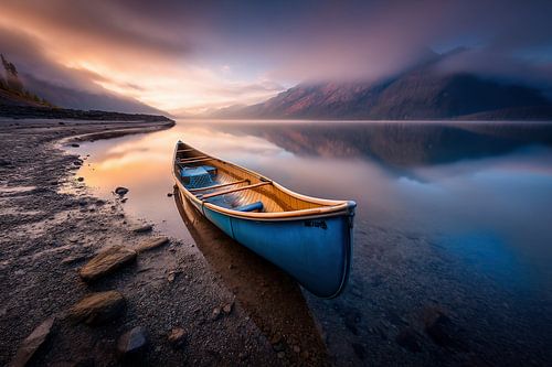 Les ombres dorées dansent en silence sur fernlichtsicht