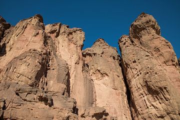 the solomons pillars in timna national park in israel near Eilat sur ChrisWillemsen