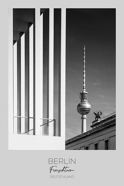 In focus: BERLIN Television Tower & Museum Island by Melanie Viola