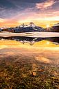 Watzmann bij zonsondergang van Marika Hildebrandt FotoMagie thumbnail