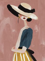 Fashionista, portrait moderne