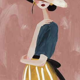 Fashionista, portrait moderne sur Studio Allee