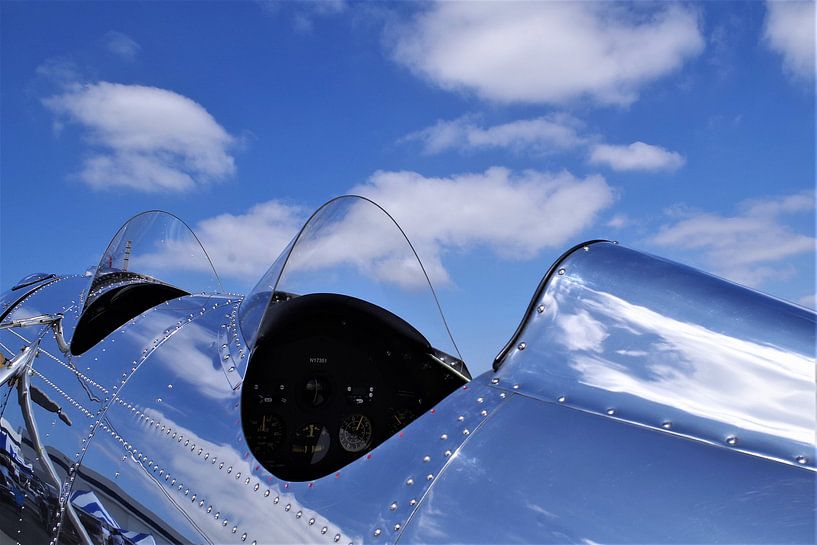 Detail of Twin Cockpit Spitfire Plane by Atelier Liesjes