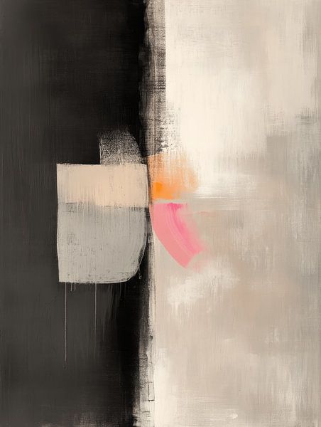 Wabi-sabi modern and abstract by Japandi Art Studio