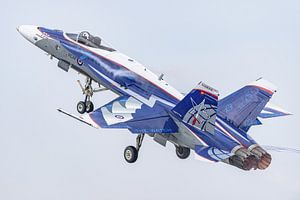 Royal Canadian Air Force CF-18 Hornet Solo Display 2018.