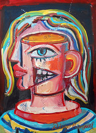 Kopf einer Frau von Diego Manuel Rodriguez