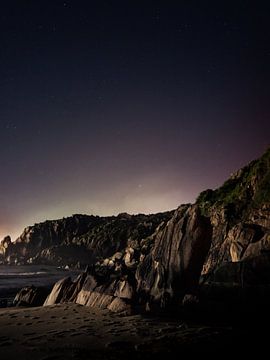 Moonlight on the beach by Chasing Light