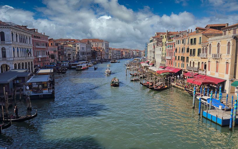 Canal Grande in Venetië van Jan Kranendonk