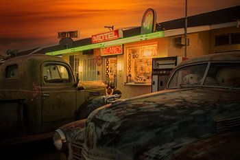 Route 66 Stimmungsplatte