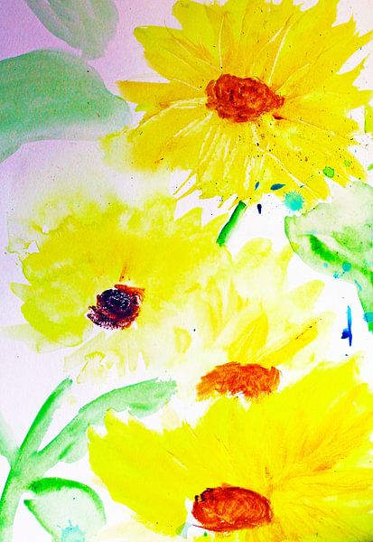 sunflowers by M.A. Ziehr