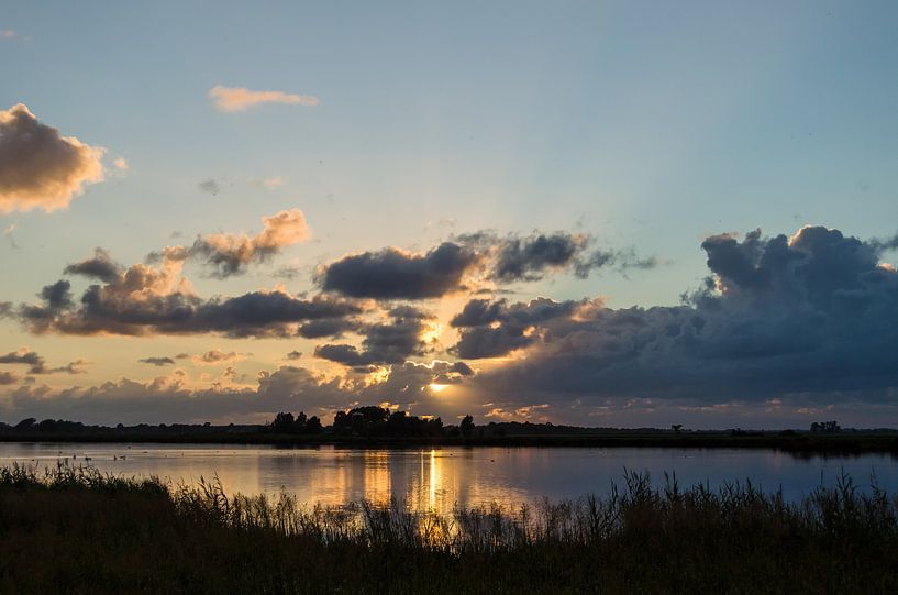 Zonsondergang von Femke van der Land