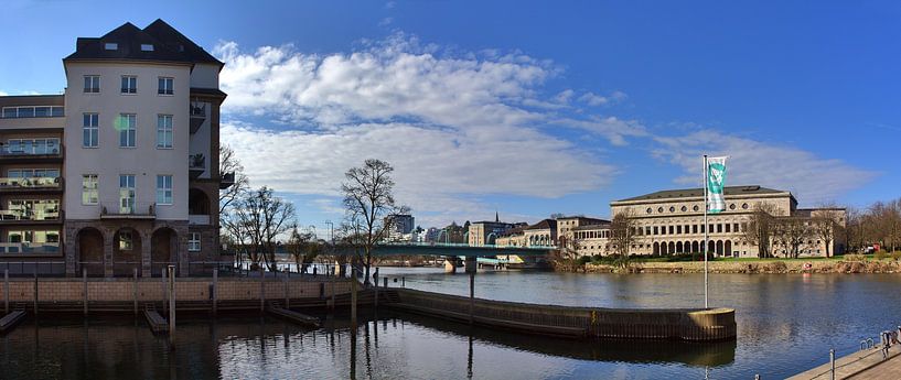 Stadshaven Mülheim an der Ruhr van Edgar Schermaul